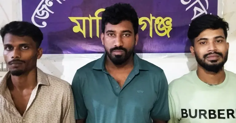 গ্রেপ্তার ৩ আসামি